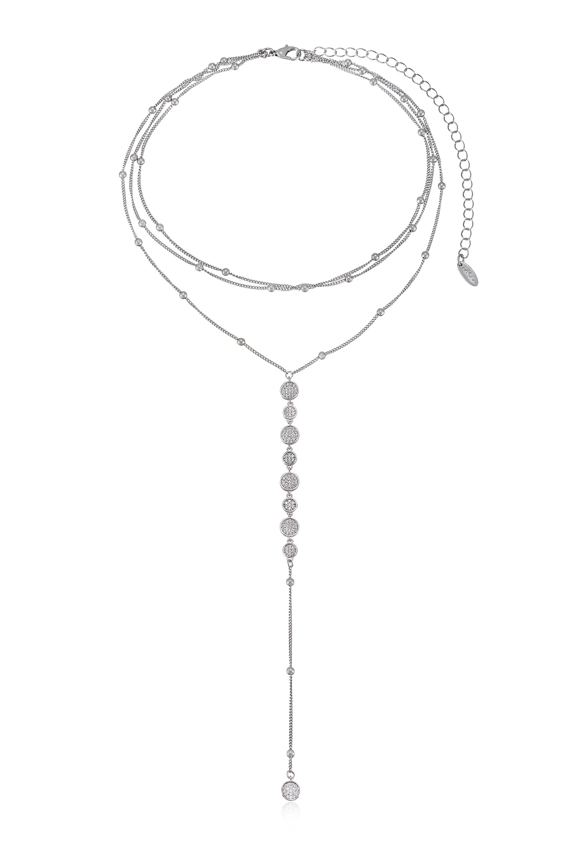 Bali Dreams Crystal Lariat Necklace by Ettika - Image 5