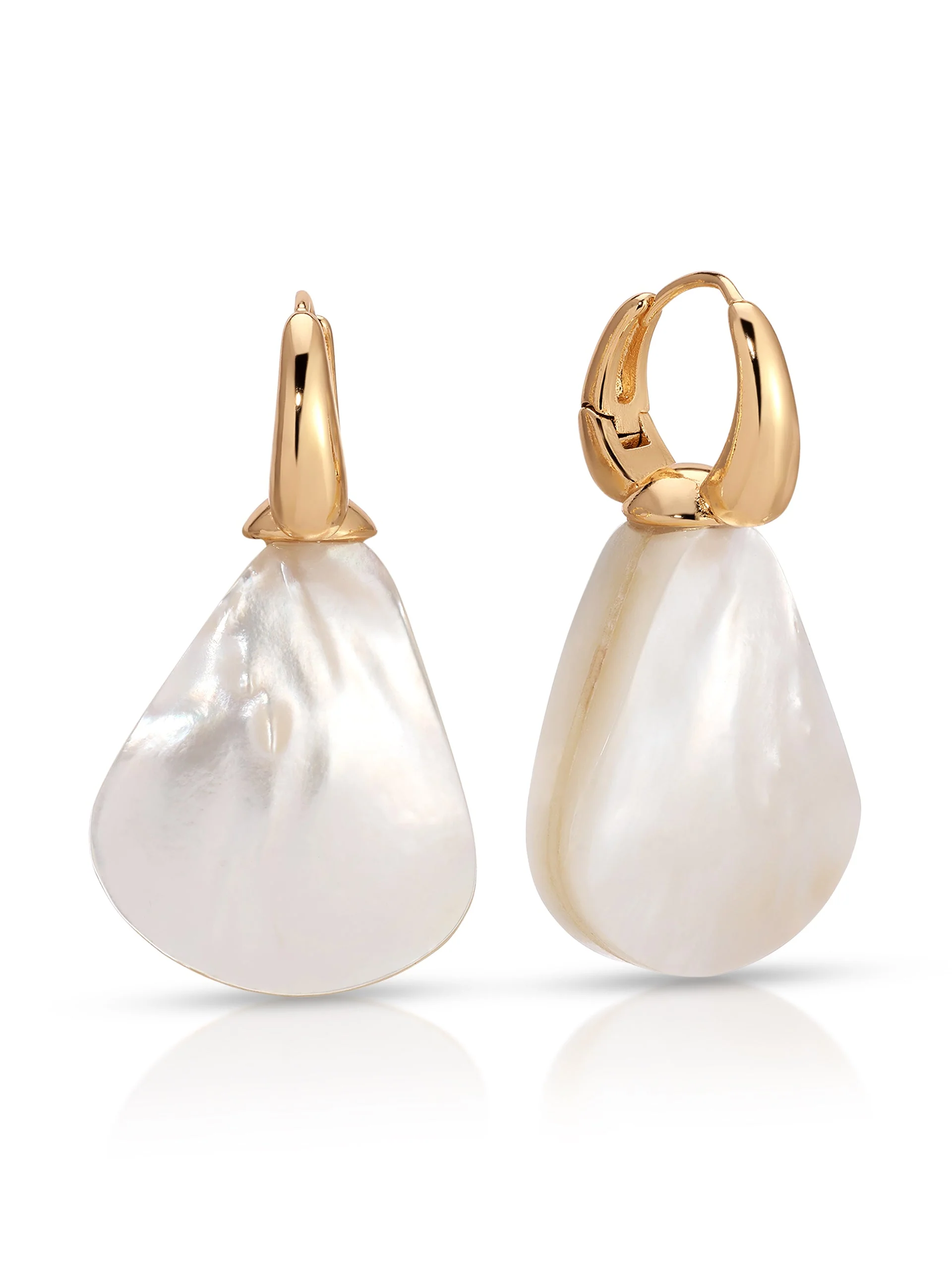 Sun-Kissed Pearl Earrings by Ettika